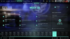 New Battlefield 2042 Weekly Missions